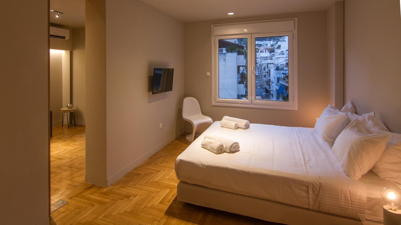 אתונה Aba Junior Apartment Veikou Street מראה חיצוני תמונה